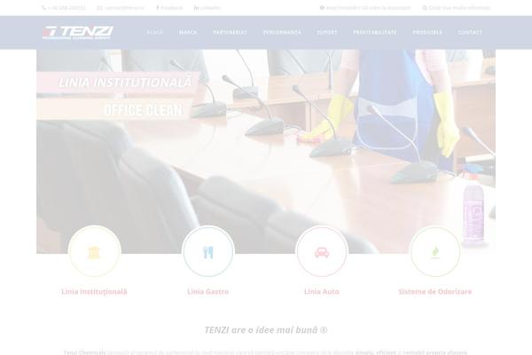 Cleaning theme site design template sample