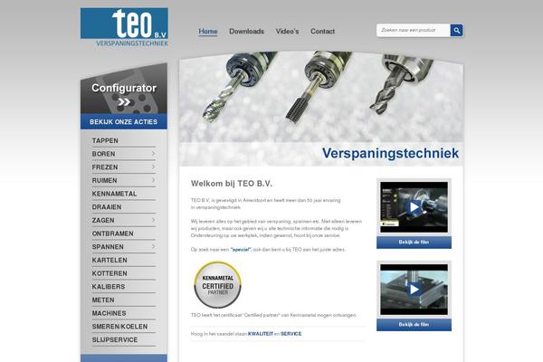 teo.nl site used Teo-theme