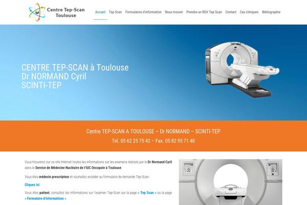 tep-scan.fr site used Tepscan-child
