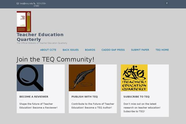 teqjournal.org site used Rara Academic