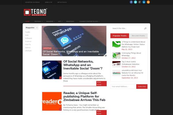 teqno-magazine.co.zw site used Teqno