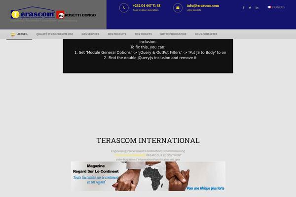 terascom.com site used Brick