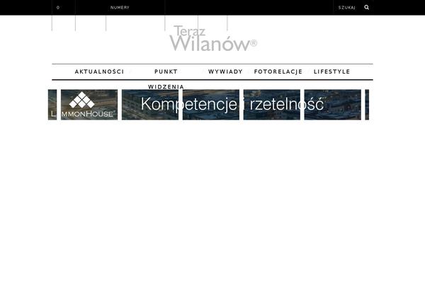 teraz-wilanow.pl site used Terazwilanow