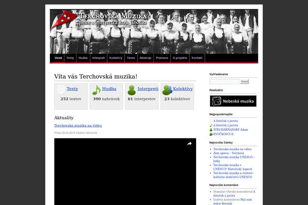 terchovskamuzika.sk site used Terchovska-muzika