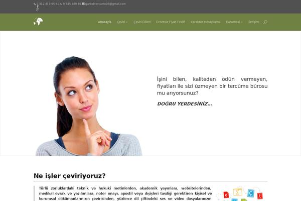 Divi theme site design template sample