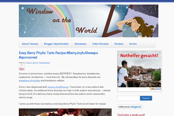 teressamorris.com site used Shoreditch-wpcom