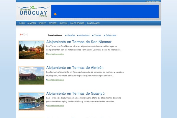 termasdeluruguay.com.uy site used Twenty Ten