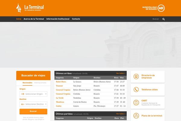 terminalrosario.gob.ar site used Terminal-rosario