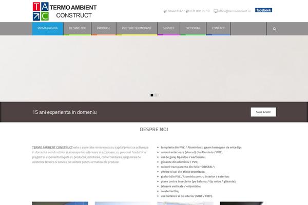 Corposs theme site design template sample