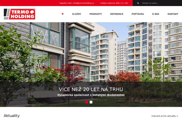 termoholding.cz site used Termoholding