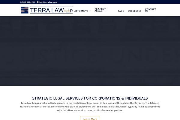 terra-law.com site used Divi Child