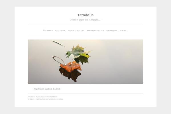 Hemingway theme site design template sample