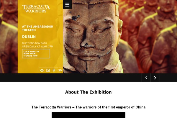 terracotta theme websites examples