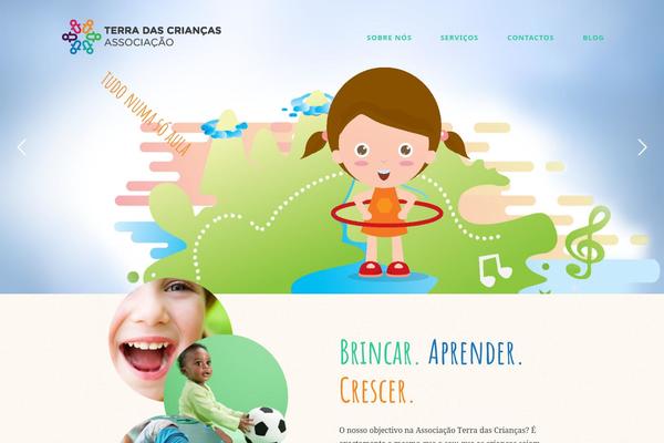 Kids-play-parent theme site design template sample