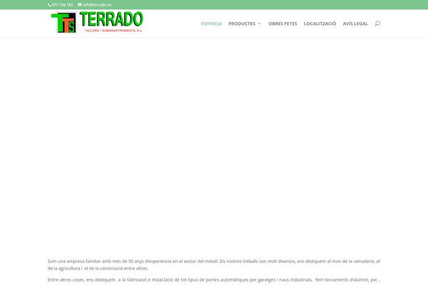 Divi theme site design template sample