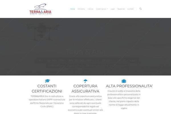 Salient theme site design template sample