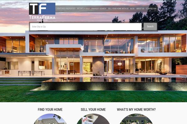 terraferma theme websites examples