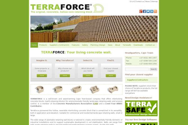 terraforce.com site used Terraforce