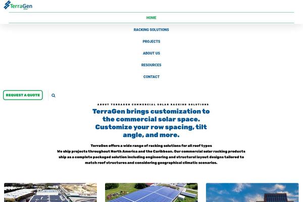 terragensolar.ca site used Nanosoft-child