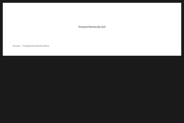 Twenty Sixteen theme site design template sample