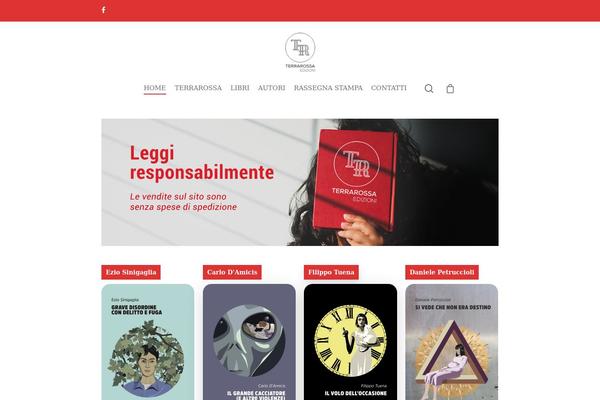 Red theme site design template sample