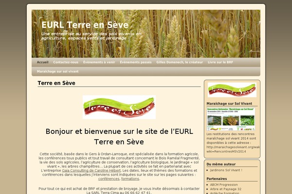 terre-en-seve.fr site used Polite-minimal