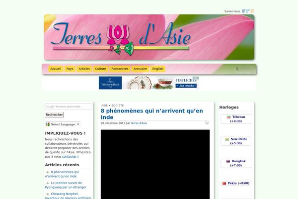 terredasie.com site used Lucida-tda