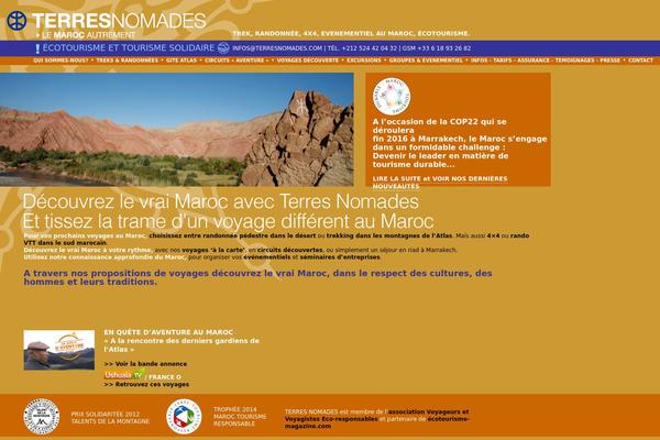 terresnomades.com site used Terresnomades-child
