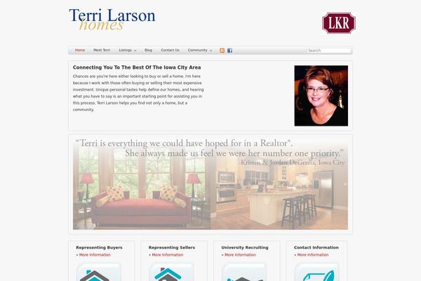 Twenty Ten theme site design template sample