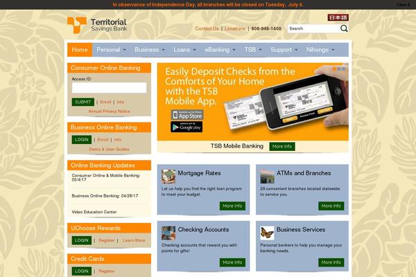 territorialsavings.net site used Banksiteresponsive_2018