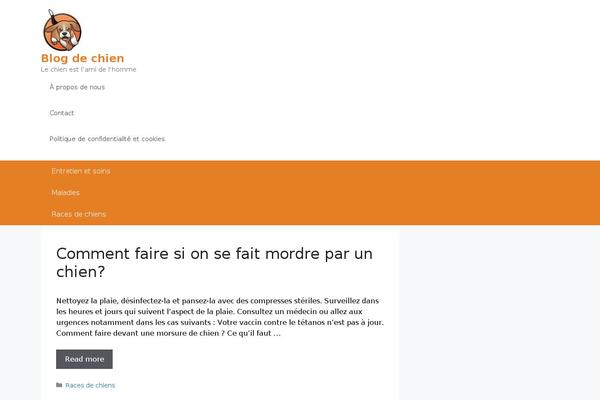 terroirdefontfroide.com site used GeneratePress