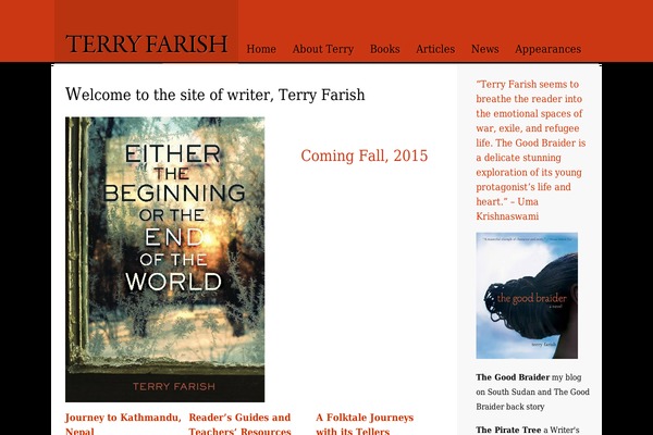 terryfarish.com site used Terryfarish