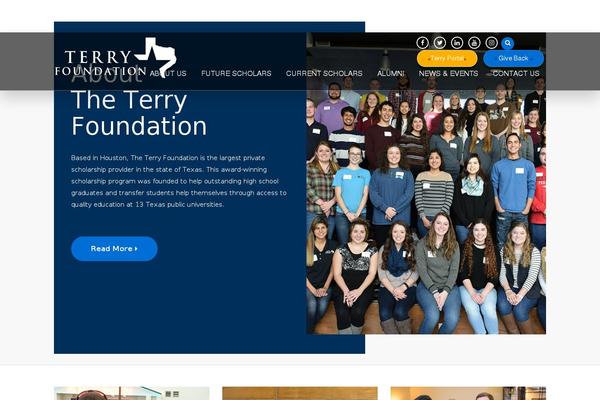 terryfoundation.org site used Ttf