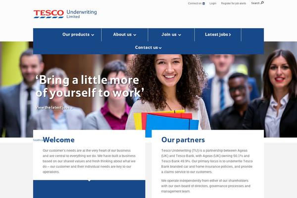 tescounderwriting.com site used Vantage-child-tesco