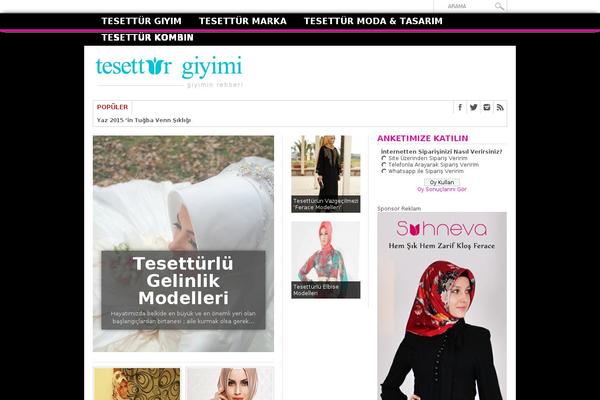 tesettur theme websites examples