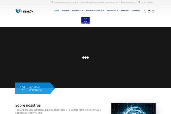 Porto theme site design template sample