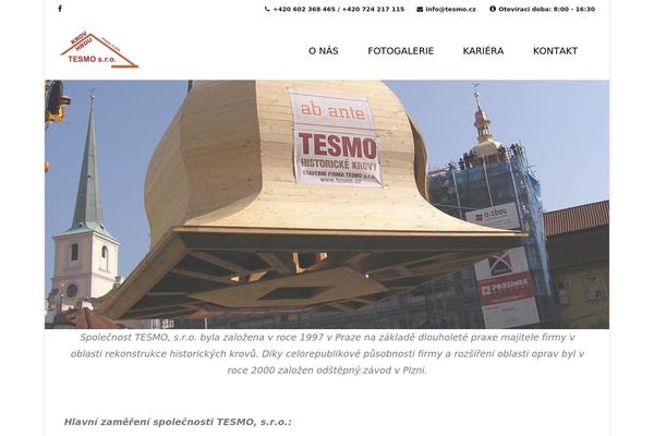 tesmo.cz site used Blake-1