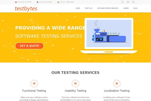 testbytes.net site used Testbytes