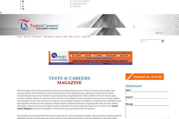 testsandcareers.com site used Surcot8orlqx8jnl9s2uh128428