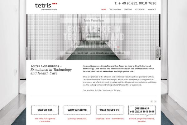 tetris-unternehmensberater.com site used Divi-tetris