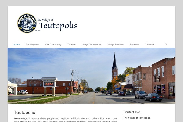 teutopolis.com site used Charity-is-hope