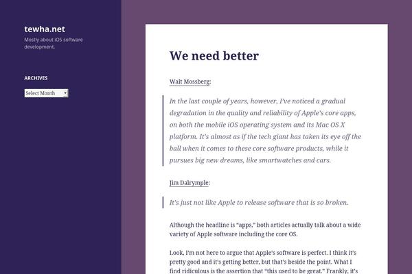 Twenty Twenty-One theme site design template sample