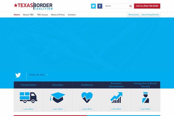 texasbordercoalition.org site used Tbc_v1