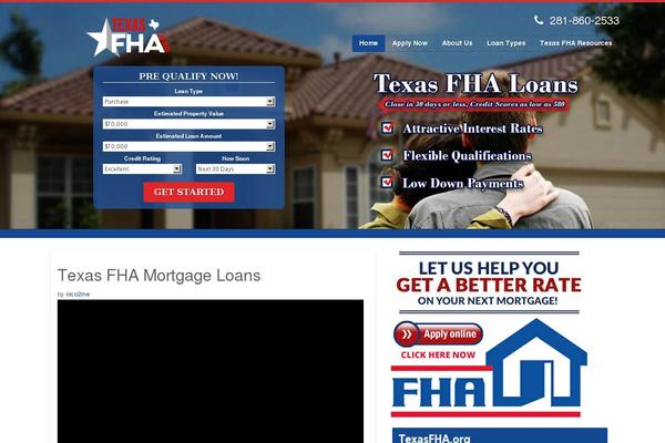 texasfha.org site used Fha