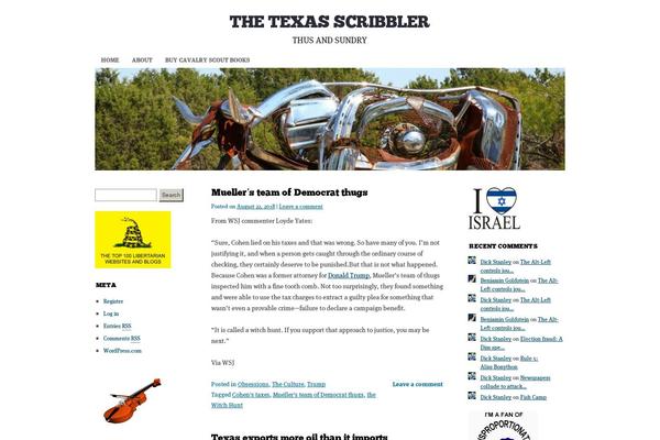 texasscribbler.com site used Gunowners