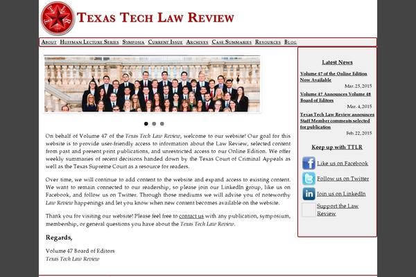 texastechlawreview.org site used Botiga