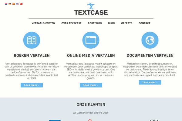 textcase theme websites examples