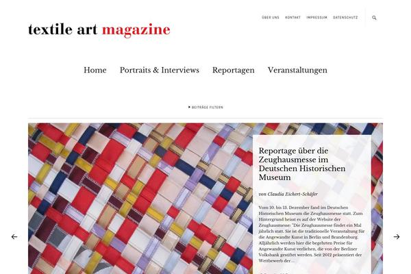 textile-art-magazine.com site used Textile-art-magazine