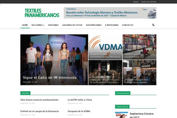 Newspaper theme site design template sample