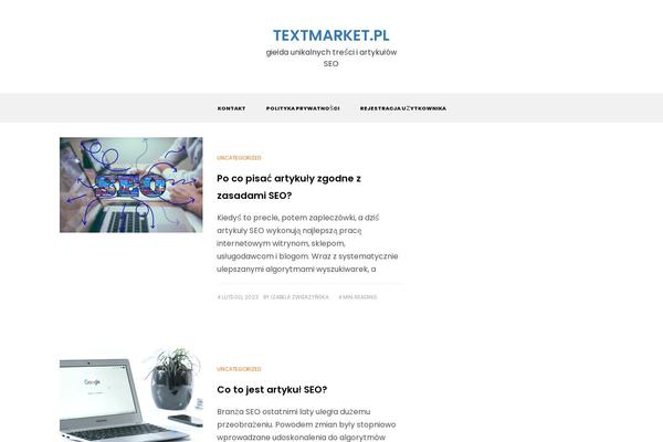 textmarket.pl site used Polite List